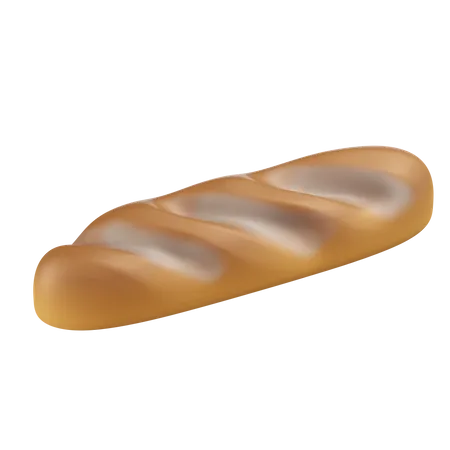 Baguette 3D Icon