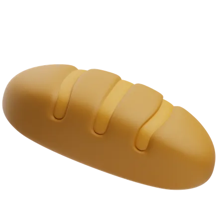 Baguette  3D Icon