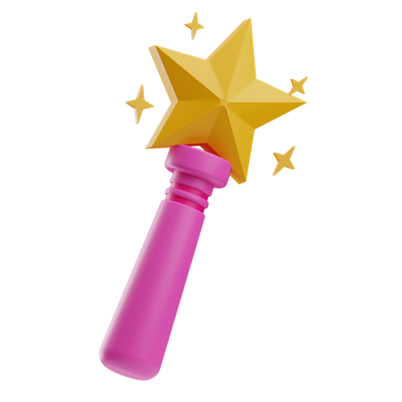 Baguette magique  3D Icon