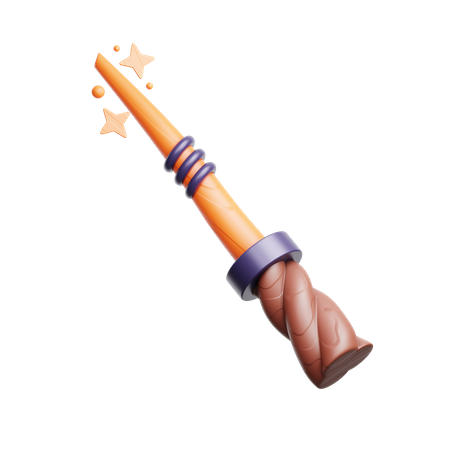 Baguette magique  3D Icon
