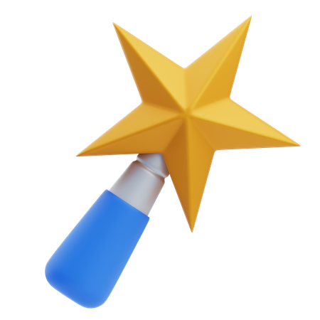 Baguette magique  3D Icon