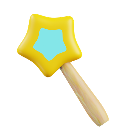 Baguette magique  3D Icon