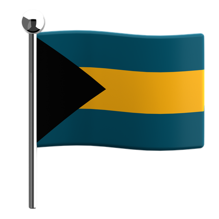 Bahamas  3D Icon