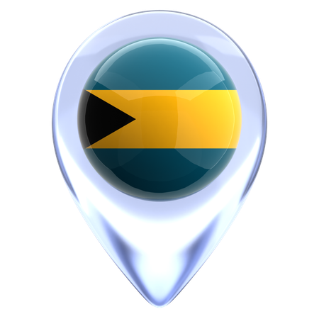 Bahamas  3D Icon