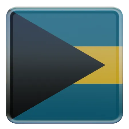 Bahamas Flag  3D Flag