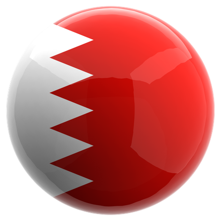 Bahrain  3D Icon