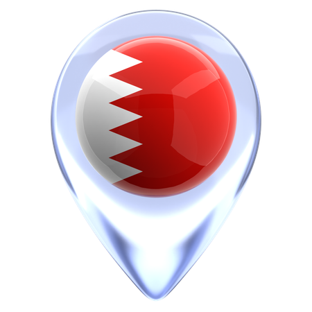 Bahrain  3D Icon