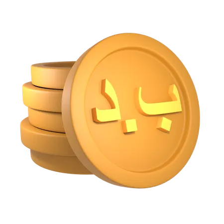 Bahrain-Dinar  3D Icon