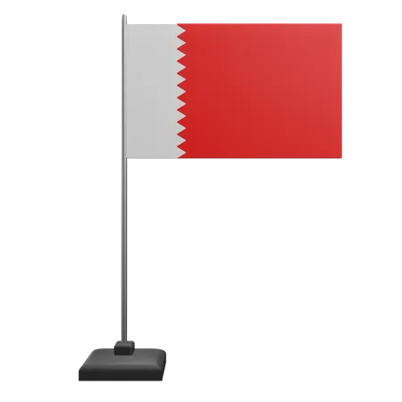 Bahrain-Flagge  3D Icon