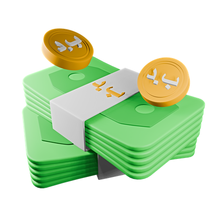 Bahraini dinar  3D Icon