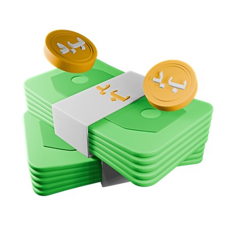 Bahraini dinar  3D Icon
