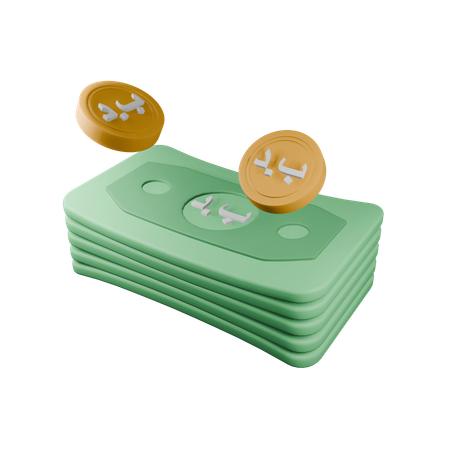 Bahraini dinar  3D Icon