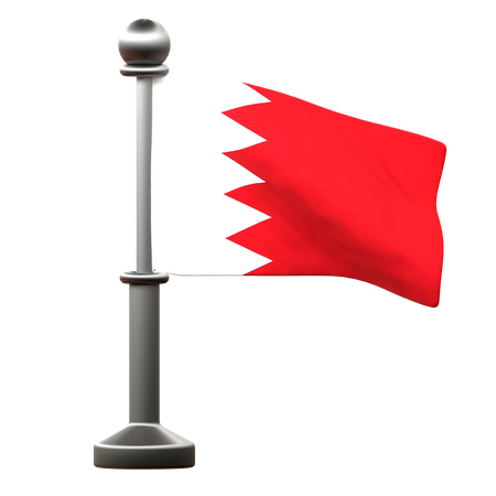 Drapeau de Bahreïn  3D Icon