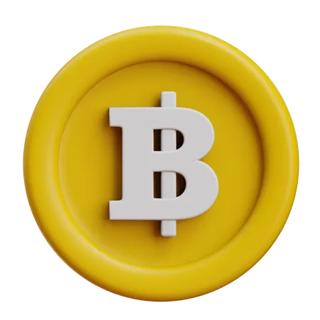 Baht  3D Icon