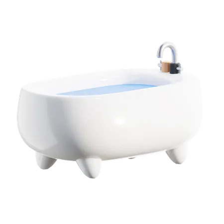 Baignoire  3D Icon