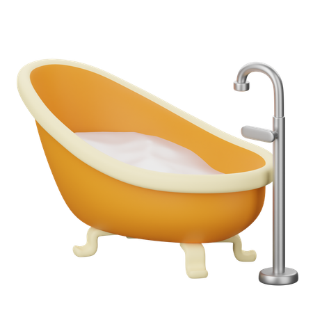 Baignoire  3D Icon