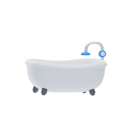 Baignoire  3D Icon