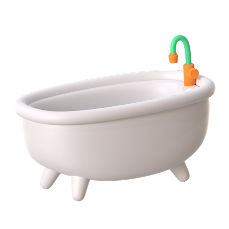 Baignoire  3D Icon