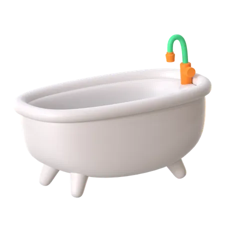 Baignoire  3D Icon