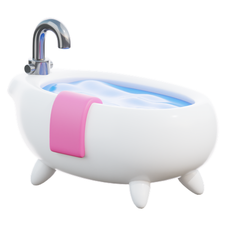 Baignoire  3D Icon