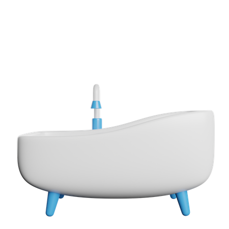 Baignoire  3D Icon