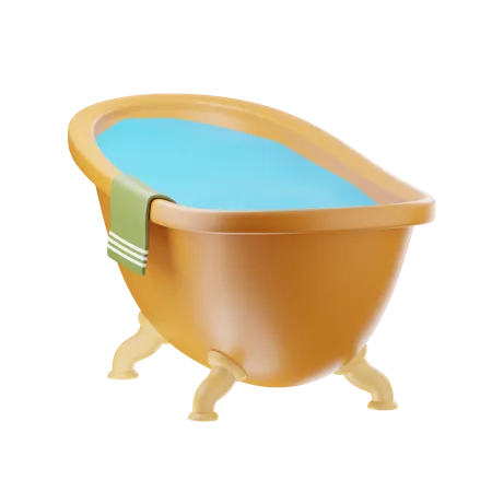 Baignoire  3D Icon