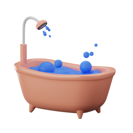 Baignoire  3D Icon