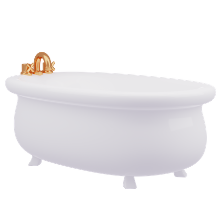 Baignoire  3D Icon