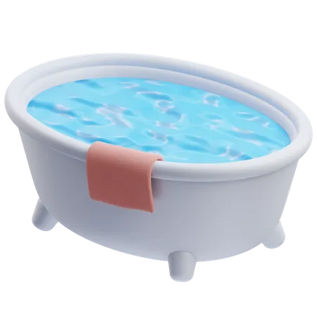 Baignoire  3D Icon