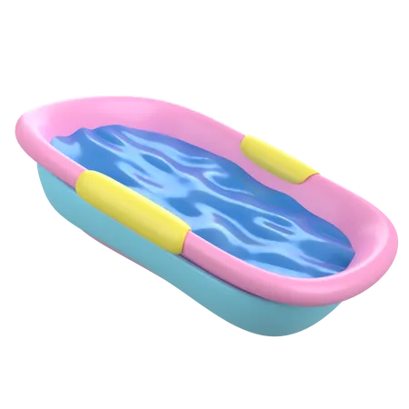 Baignoire bébé  3D Icon