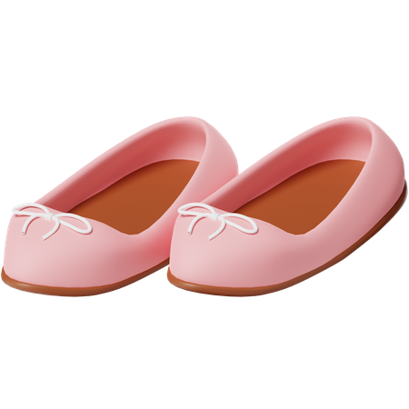 Zapatillas de ballet  3D Icon
