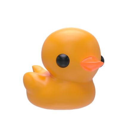 Canard de bain  3D Illustration