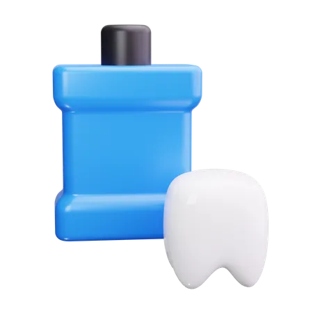 Bain de bouche  3D Icon