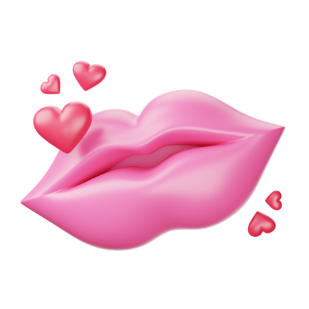 Baiser  3D Icon