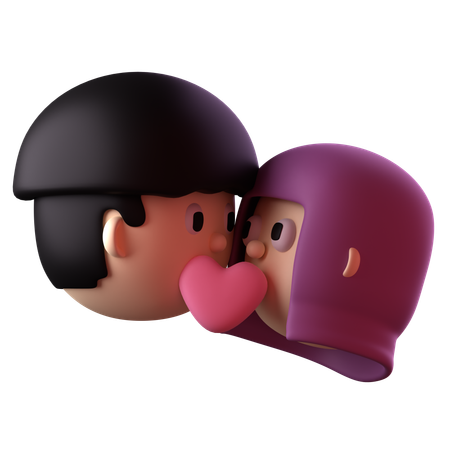 Baiser  3D Icon