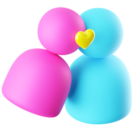 Baiser  3D Icon