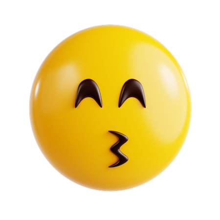 Baiser emoji  3D Icon