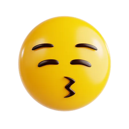 Baiser emoji  3D Icon