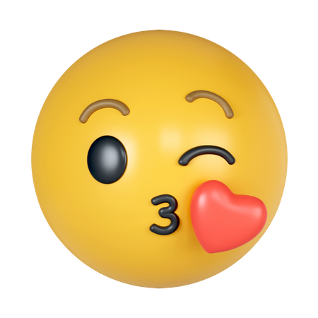 Embrasser  3D Icon