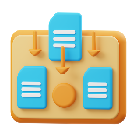 Baixando dados  3D Icon