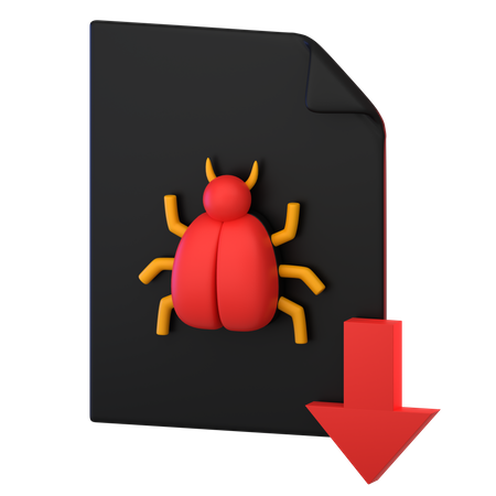 Baixar arquivo de bug  3D Icon