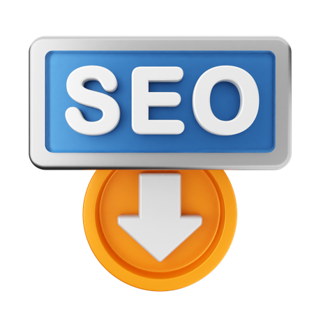 Baixar seo  3D Icon