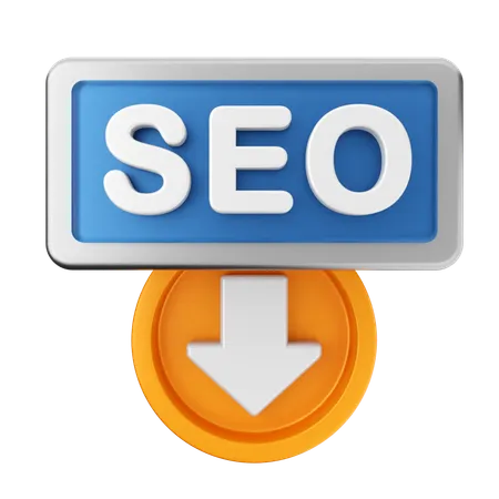 Baixar seo  3D Icon