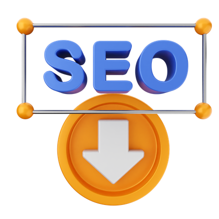 Baixar seo  3D Icon