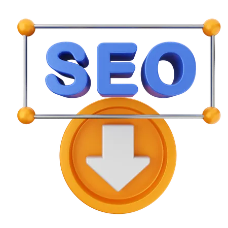 Baixar seo  3D Icon