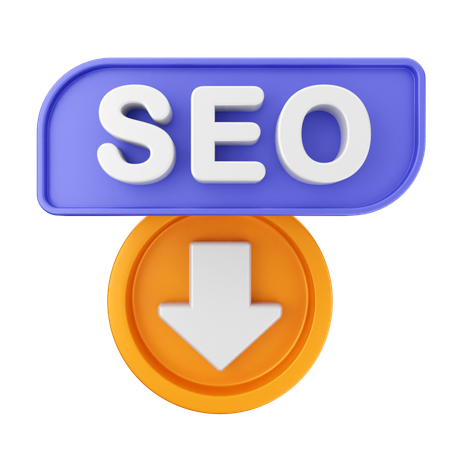 Baixar seo  3D Icon