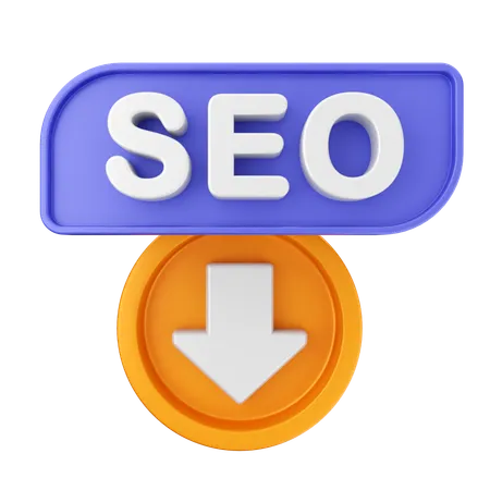 Baixar seo  3D Icon