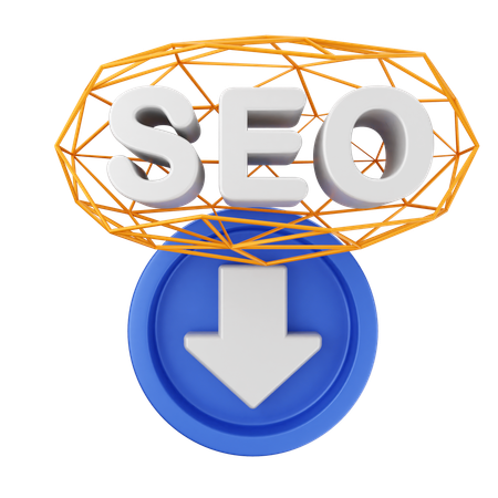 Baixar seo  3D Icon