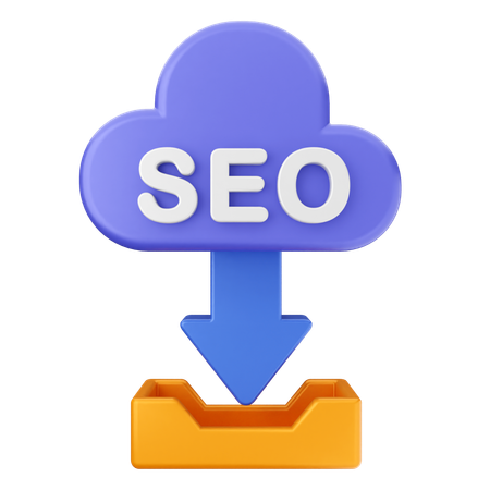 Baixar seo  3D Icon