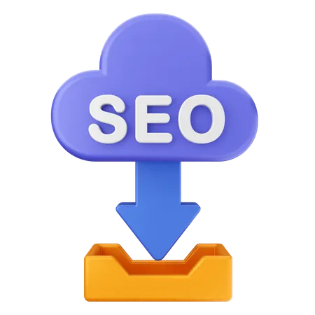 Baixar seo  3D Icon